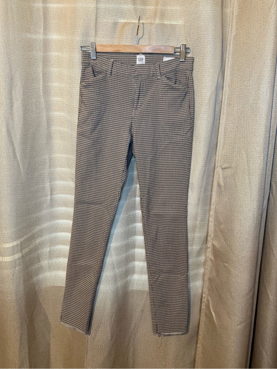 GAP Pants - GAP Signature Skinny Ankle Pants Women’s Size 2 Plaid Check Workwear